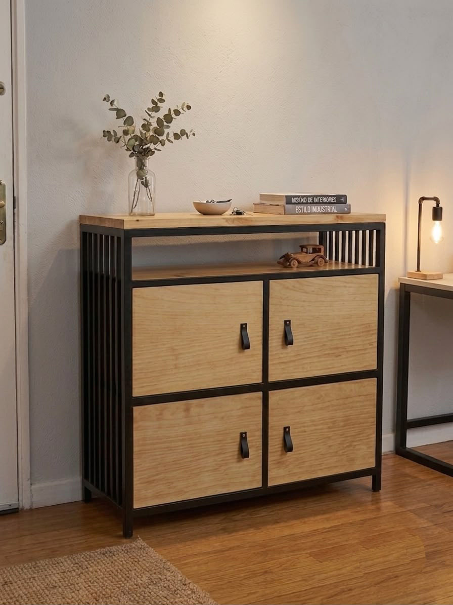 Mueble Organizador Industrial Apolo